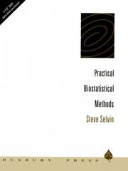 Cover of: Practical biostatistical methods by S. Selvin