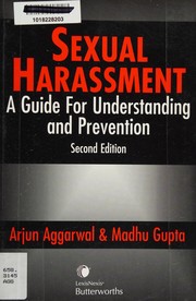 Cover of: Sexual harassment: a guide for understanding and prevention