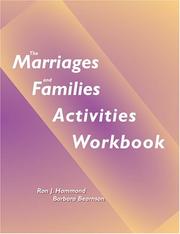 Cover of: The Marriage and Families Activities Workbook