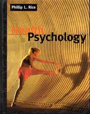 Cover of: Health psychology