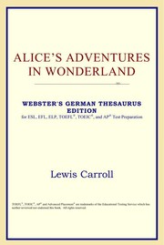 Cover of: Alice's Adventures in Wonderland by ICON Reference