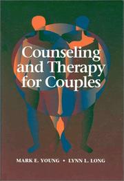 Cover of: Counseling and therapy for couples