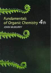 Cover of: Fundamentals of organic chemistry by John E. McMurry