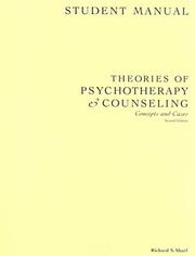 Cover of: Theories of Psychotherapy and Counseling by Richard S. Sharf