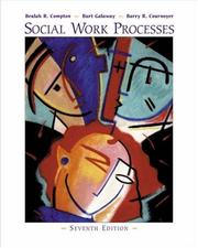 Cover of: Social work processes by Beulah Roberts Compton