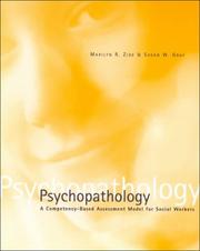 Cover of: Psychopathology by Marilyn R. Zide, Susan Walton Gray