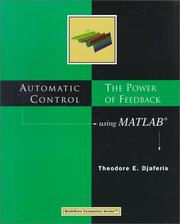 Cover of: Automatic Control: The Power of Feedback Using MATLAB® (Bookware Companion Series,)