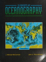 Cover of: Elements of Oceanography