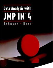 Data analysis with JMP IN 4 by Thomas Johnson, Thomas Johnson, Kenneth N. Berk