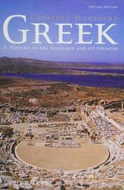 Cover of: Greek by Geoffrey C. Horrocks