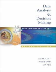 Cover of: Data analysis & decision making with Microsoft Excel by S. Christian Albright