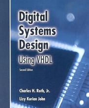 Cover of: Digital Systems Design Using VHDL