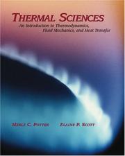 Cover of: Thermal Sciences: An Introduction to Thermodynamics, Fluid Mechanics, and Heat Transfer (with CD ROM)