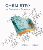 Cover of: Chemistry for Engineering Students by Larry Brown, Tom Holme