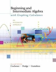 Beginning and Intermediate Algebra with Graphing Calculators