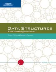 Cover of: Data Structures by Richard F. Gilberg, Behrouz A. Forouzan