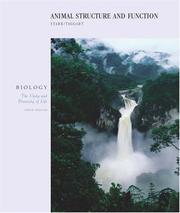 Cover of: Animal Structure and Function (Biology: The Unity and Diversity of Life)