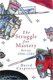 Cover of: The struggle for mastery by David Carpenter