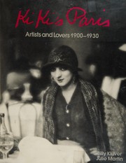 Cover of: Kiki's Paris: artists and lovers 1900-1930