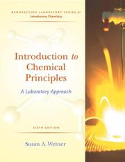 Introduction to chemical principles by Susan A. Weiner