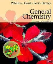 Cover of: General Chemistry Non-Infotrac Version by Kenneth W. Whitten, Raymond E. Davis, Larry M. Peck