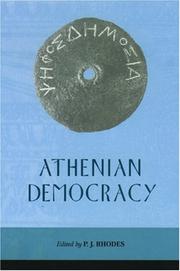 Cover of: Athenian Democracy (Edinburgh Readings on the Ancient World) by P. J. Rhodes