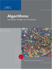 Cover of: Algorithms: Sequential, Parallel, and Distributed