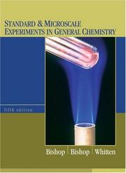 Cover of: Standard and microscale experiments in general chemistry