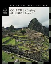Cover of: College Algebra: A Graphing Approach (with CD-ROM, BCA/iLrn Tutorial, and InfoTrac®)