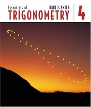 Cover of Essentials of trigonometry