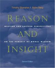 Cover of: Reason and Insight by Timothy Shanahan, Robin Wang