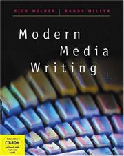 Cover of: Modern Media Writing (with CD-ROM, High School/Retail Version) | Rick Wilber