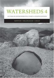 Cover of: Watersheds 4 by Lisa H. Newton, Catherine K. Dillingham, Joanne H. Choly