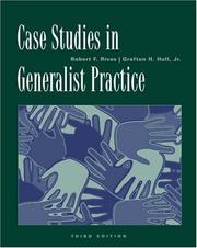 Cover of: Case studies in generalist practice