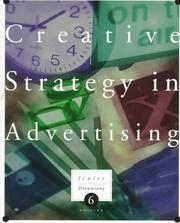 Cover of: Creative strategy in advertising
