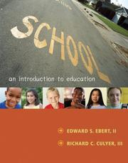 Cover of: School: An Introduction to Education