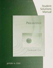 Cover of: Student Solutions Manual for Swokowski/Cole's Precalculus: Functions and Graphs, 11th