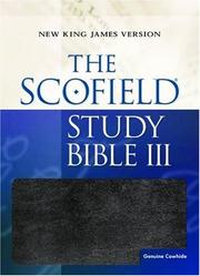 Cover of: The Scofield Study Bible: New King James Version (Burgundy Genuine Leather)