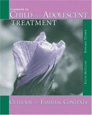 Cover of: Casebook in Child and Adolescent Treatment: Cultural and Familial Contexts