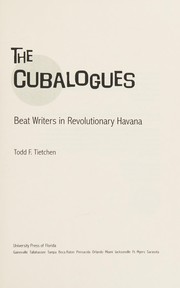 Cover of: The Cubalogues: Beat writers in revolutionary Havana