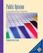 Cover of: Public Opinion by Stephanie Greco Larson