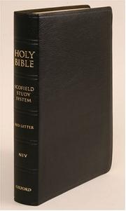 Cover of: The ScofieldRG Study Bible III, NIV