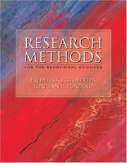Cover of: Research Methods for the Behavioral Sciences (with Lab Manual and InfoTrac)