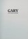 Cover of: Gary, Indiana