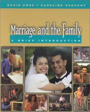 Cover of: Marriage and the Family: A Brief Introduction