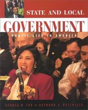 State and local government by George H. Cox, George Cox, Raymond Rosenfeld