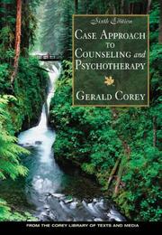 Cover of: Case Approach to Counseling and Psychotherapy