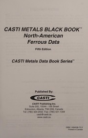 Cover of: Casti Metals Black Book: North American Ferrous Data