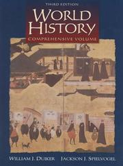 Cover of: World History, Comprehensive Edition (Non-InfoTrac Version)