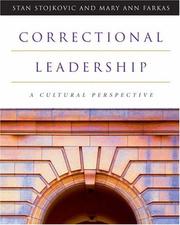 Cover of: Correctional leadership by Stan Stojkovic